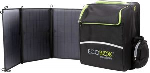 EcoBoxx 300 portable solar power system from Judds Garages, official distributor for the Lake Macquarie area
