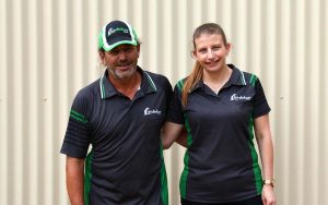 Michael and Melysa Judd own and operate Judds Garages in Edgeworth, near Newcastle NSW