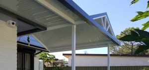Combination awning by Judds Garages in the Greater Newcastle region