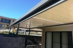 SOL awning in Cameron Park by Judds Garages